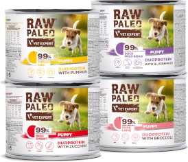 Vet Expert RAW PALEO Puppy Duoprotein Beef Rabbit Wołowina Królik Cukinia 200g - Zdjęcie nr 4