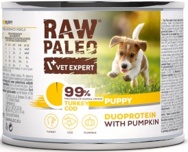 Vet Expert RAW PALEO Puppy Duoprotein Turkey Cod Indyk Dorsz Dynia 200g - Zdjęcie nr 2