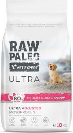 Vet Expert RAW PALEO Medium Large Puppy Ultra Pork 10kg - Zdjęcie główne