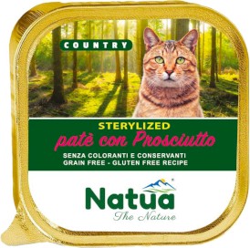 NATUA Country Sterylized Ham Szynka Pasztet 100g - Zdjęcie główne