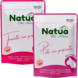 NATUA The Nature Kitten Tuńczyk Szynka Saszetka 70g - Zdjęcie główne