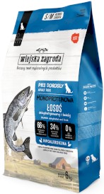 WIEJSKA ZAGRODA Monoproteinowa Łosoś Adult Dog 6kg - Zdjęcie główne