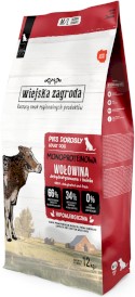 WIEJSKA ZAGRODA Monoproteinowa Wołowina Adult Dog 12kg - Zdjęcie główne