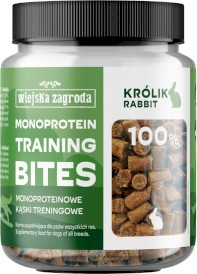 WIEJSKA ZAGRODA Monoproteinowe Treningowe Kąski Królik 150g - Zdjęcie główne